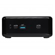 Asrock NUC BOX-1165G7 0.6L sized PC Black i7-1165G7 4.7 GHz