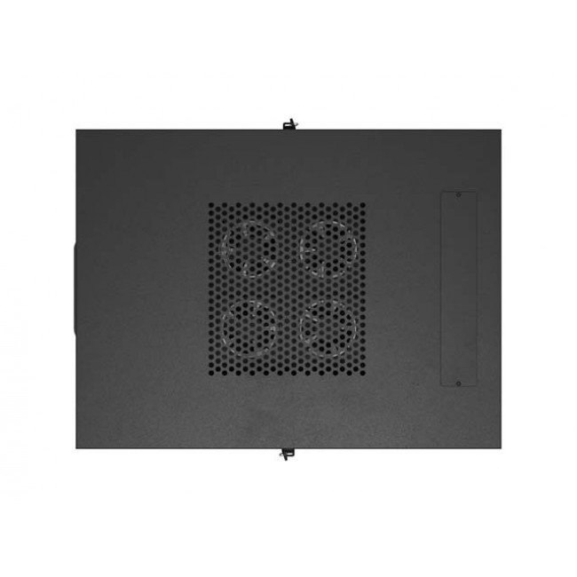 Lanberg FF01-6824-12BL rack cabinet 24U Freestanding rack Black