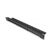 Lanberg PPKS-1024-B patch panel 1U Lanberg PPKS-1024-B patch panel 1U