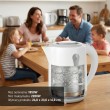 Adler AD 1244 electric kettle 2.5 L 2200 W white and blue Adler AD 1244 electric kettle 2.5 L 2200 W white and blue