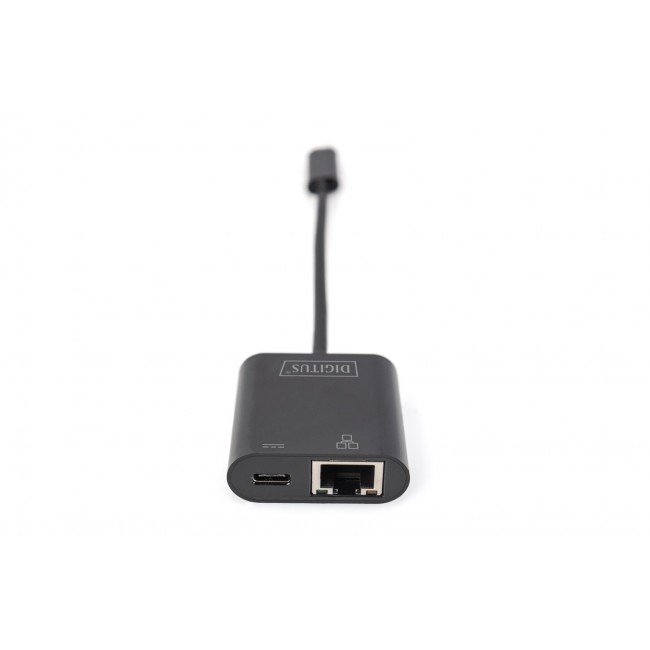 Digitus USB Type-CTM Gigabit Ethernet adapter with Power Delivery support