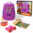 Dora, My Adventure Backpack, with Explorer Accessories A Retractable Map, Toy Binoculars & Compass, Kids Toys for Girls & Boys Ages 3 and Up