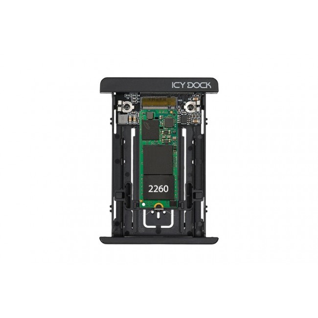 Icy Dock MB705M2P-B storage drive enclosure SSD enclosure Black M.2 Icy Dock MB705M2P-B storage drive enclosure SSD enclosure Black M.2