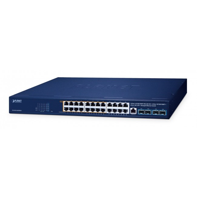 PLANET GS-4210-16UP8T4X network switch Managed L2/L4 Gigabit Ethernet (10/100/1000)