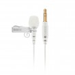 R DE LAVALIER GO microphone, White Clip-on microphone