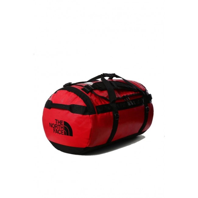 The North Face Base Camp Duffel L duffel bag 95 L Polyester Black, Red The North Face Base Camp Duffel L duffel bag 95 L Polyester Black, Red