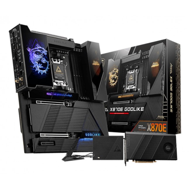 MSI MEG X870E GODLIKE motherboard AMD X870E Socket AM5 Extended ATX MSI MEG X870E GODLIKE motherboard AMD X870E Socket AM5 Extended ATX