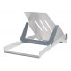 R-Go Tools Laptop holder R-Go Riser Basic, foldable and adjustable laptop riser, aluminum, silver R-Go Tools Laptop holder R-Go Riser Basic, foldable and adjustable laptop riser, aluminum, silver