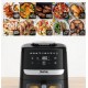 Tefal Easy Fry Silence EY5568E0 fryer Single 5 L Stand-alone Hot air fryer Black, Stainless steel Tefal Easy Fry Silence EY5568E0 fryer Single 5 L Stand-alone Hot air fryer Black, Stainless steel