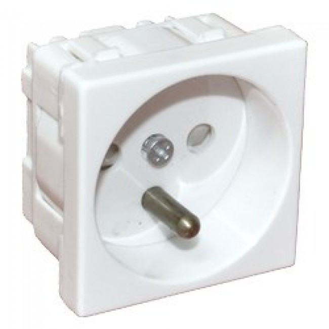 Alantec PZ01B socket-outlet White Alantec PZ01B socket-outlet White