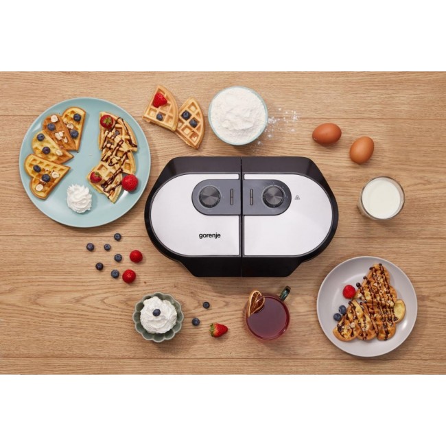 Gorenje WM1400SB 2 waffle(s) 1400 W Black