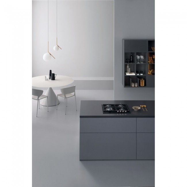 Whirlpool AKTL 629/NB1 hob Black Built-in 59 cm Gas 4 zone(s)