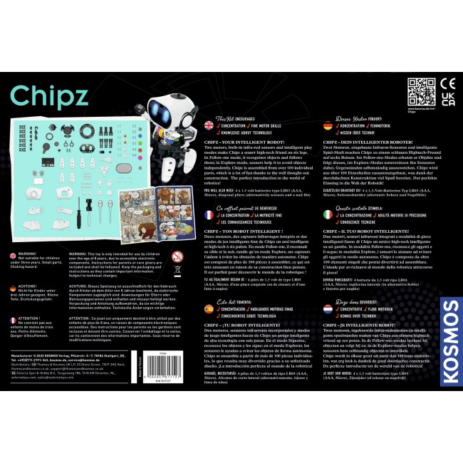 Kosmos KM617127 entertainment robot Kosmos KM617127 entertainment robot