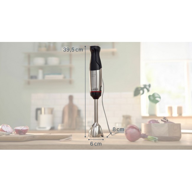 Bosch Serie 6 MSM6M610 blender Immersion blender 1000 W Black, Stainless steel Bosch Serie 6 MSM6M610 blender Immersion blender 1000 W Black, Stainless steel