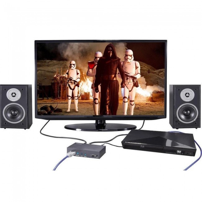 Techly Audio Extractor 7.1 LPCM HDMI 4K UHD 3D IDATA HDMI-EA74K Techly Audio Extractor 7.1 LPCM HDMI 4K UHD 3D IDATA HDMI-EA74K