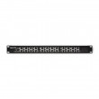 Qoltec 54478 Patch panel RACK | 12 ports | PoE | Black Qoltec 54478 Patch panel RACK | 12 ports | PoE | Black