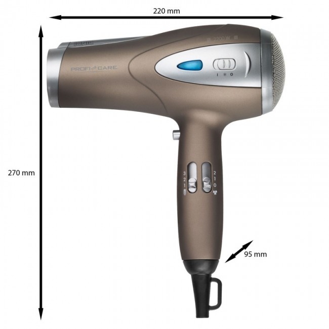 ProfiCare PC-HTD 3113 hair dryer 2200 W Brown