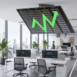 Maclean MC-880 Electric Ceiling TV Mount, 32