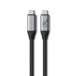 Satechi USB4 V2 Pro Cable USB cable USB4 Gen 4x2 1.2 m USB C 120 Gbit/s 240 W Silver, Black