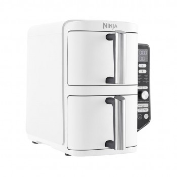 SharkNinja SL400EUWH fryer Double 9.5 L Stand-alone 2470 W Hot air fryer White