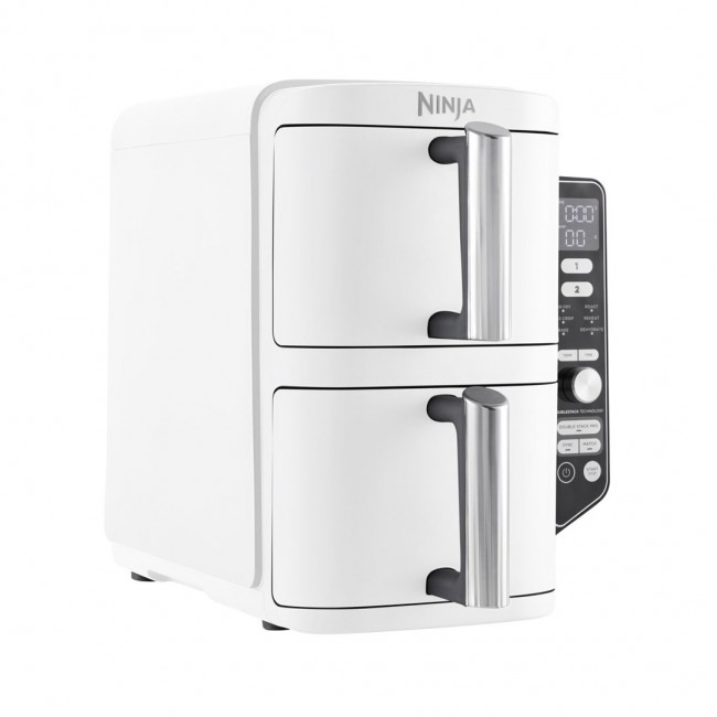 SharkNinja SL400EUWH fryer Double 9.5 L Stand-alone 2470 W Hot air fryer White SharkNinja SL400EUWH fryer Double 9.5 L Stand-alone 2470 W Hot air fryer White