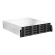 Asustor LOCKERSTOR 16R Pro Gen2 NAS Desktop AMD Ryzen 7 7745 16 GB DDR5 0 TB Black, Steel