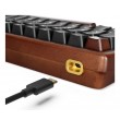 Sharkoon 100068081 keyboard Home USB QWERTZ German Black, Wood Sharkoon 100068081 keyboard Home USB QWERTZ German Black, Wood