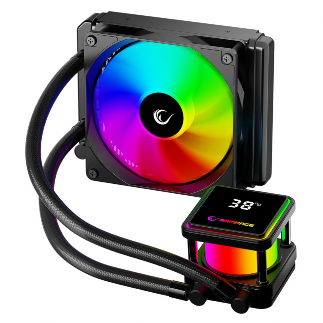 RAMPAGE INFINITE V120 WATER COOLING KIT Black