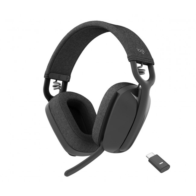 Logitech Zone Vibe Wireless UC Headset Head-band Calls/Music Bluetooth Graphite Logitech Zone Vibe Wireless UC Headset Head-band Calls/Music Bluetooth Graphite