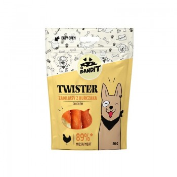 MR. BANDIT TWISTER Chicken Roll - dog treat - 80 g