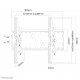 Neomounts PLASMA-W200BLACK TV mount wall 37-85 Neomounts PLASMA-W200BLACK TV mount wall 37-85