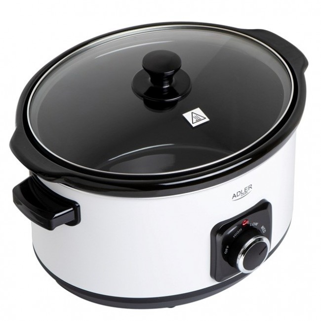 Adler AD 6413W Slow cooker 5.8 l White Adler AD 6413W Slow cooker 5.8 l White