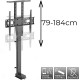 Maclean MC-866T Smart Motorized Electric TV Lift TUYA Mobile App Floor Mount Bracket Alexa Google Home 37''-80'' 60kg Cabinet VESA (EU plug)