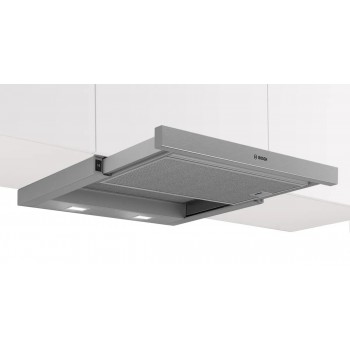 Bosch Serie 2 DFM064W55 cooker hood Semi built-in (pull out) Metallic, Silver 394 m /h