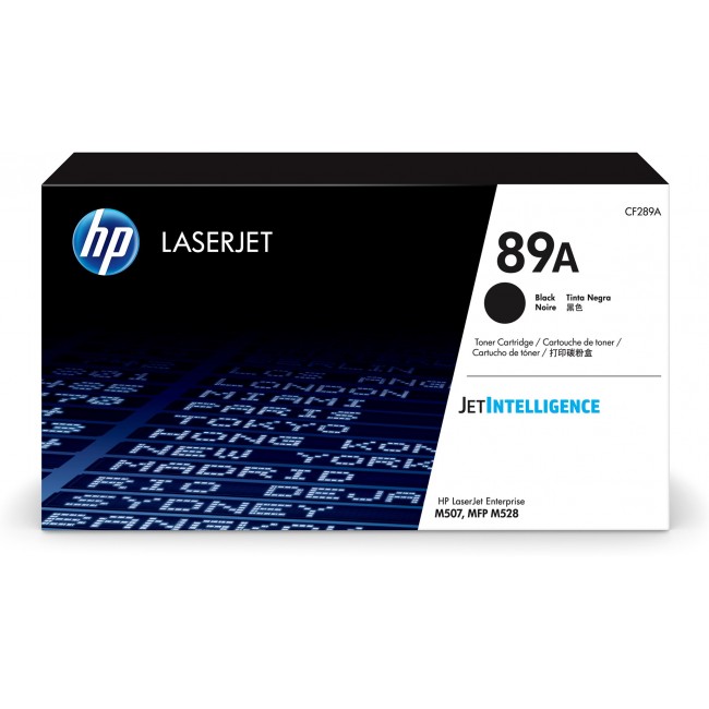 HP 89A Black Original LaserJet Toner Cartridge HP 89A Black Original LaserJet Toner Cartridge