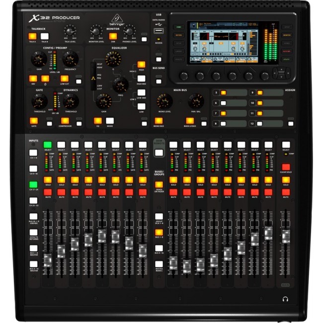 Behringer X32 Producer 40 channels 10 - 22000 Hz Black