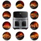 ELDOM FR45 FRITELO 1500 W fat-free fryer