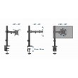 Gembird MA-D1-03 monitor mount / stand 81.3 cm (32