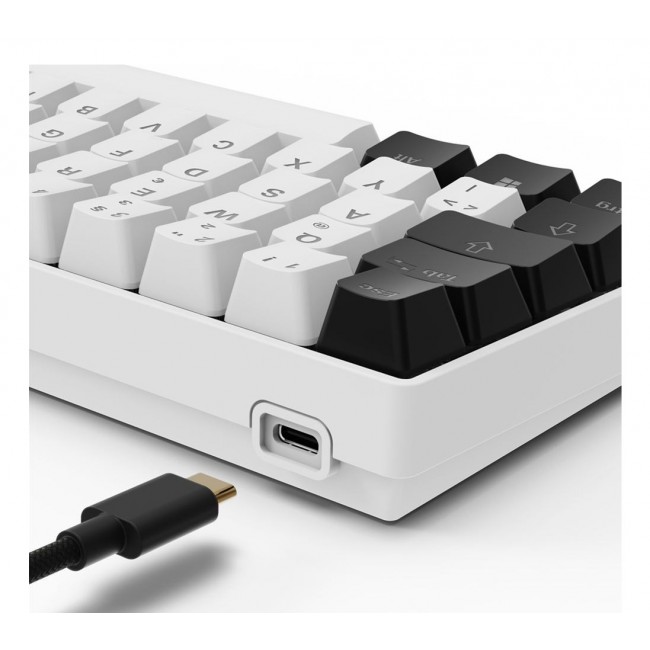 Sharkoon SGK50 S4 keyboard Home USB QWERTZ German White