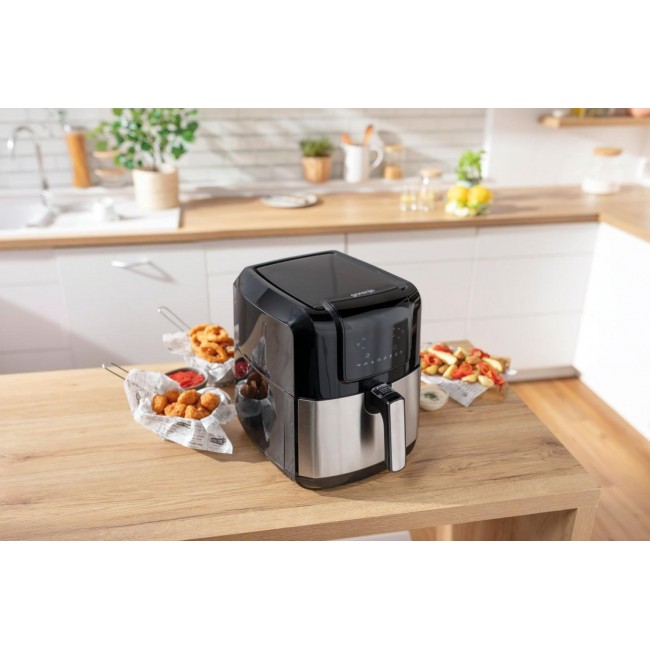 Gorenje AF1700DB Single 5 L Built-in 1700 W Hot air fryer Black, Metallic