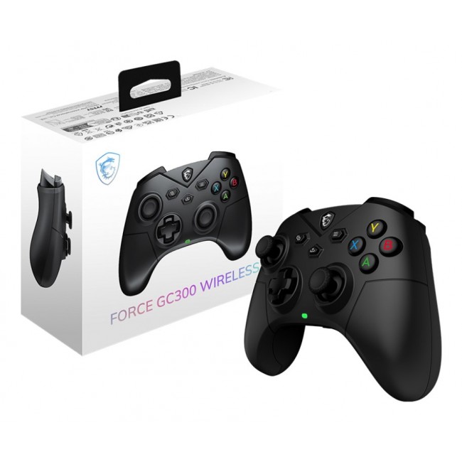 MSI Gaming Controller | FORCE GC300 WIRELESS | Bla