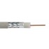 Kabel koncentryczny DIGITUS RG-6, 1.05mm Cu 75 Ohm, ekran (2x folia +oplot 77%), Eca, PVC,305m,bia y