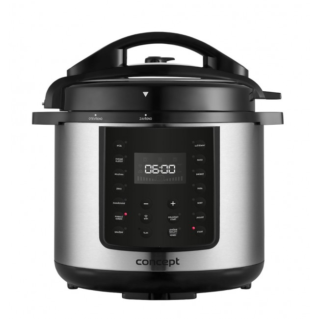 Concept CK8001 multi cooker 5.6 L 1000 W Black, Stainless steel