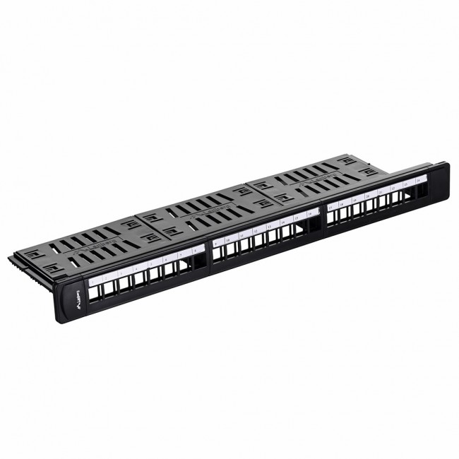 Lanberg PPKS-1124-B patch panel 1U Lanberg PPKS-1124-B patch panel 1U