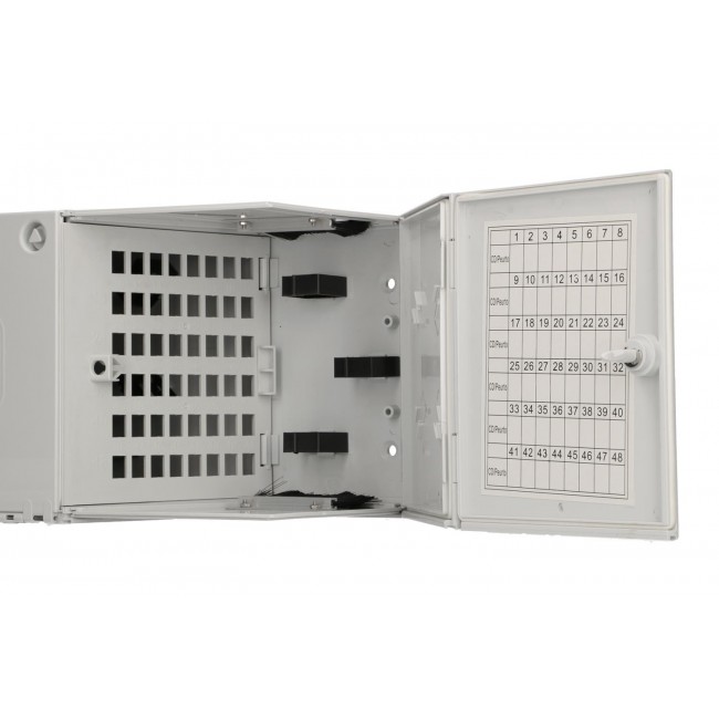 Extralink Fiber optic distribution box Diego 48 core, indoor