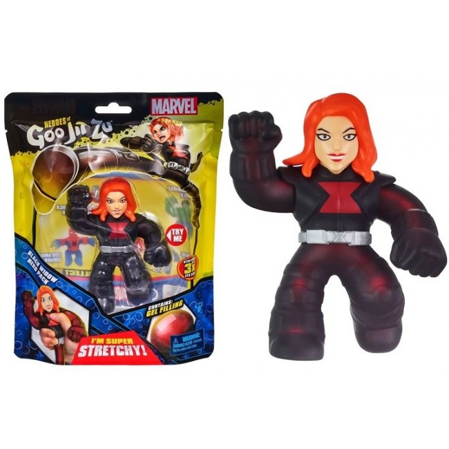 Goo Jit Zu - Black Widow Marvel Action Figure