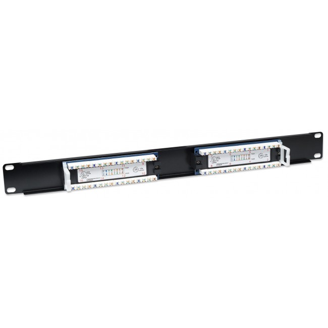Intellinet Patch Panel, Cat5e, UTP, 16-Port, 1U, Black Intellinet Patch Panel, Cat5e, UTP, 16-Port, 1U, Black