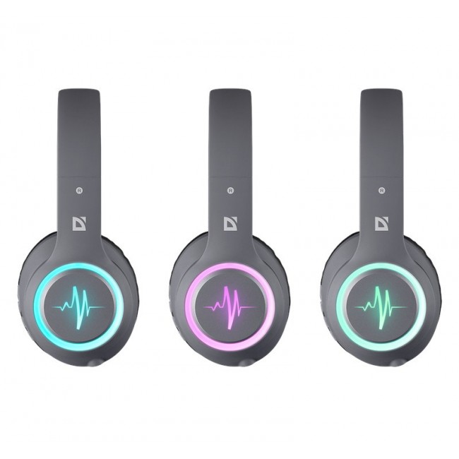 Wireless Headphones with microphone DEFENDER FREEMOTION B571 LED Wireless Headphones with microphone DEFENDER FREEMOTION B571 LED