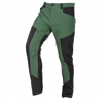 Work trousers OUTDOOR, 4 way stretch, green-grey, size XXXL