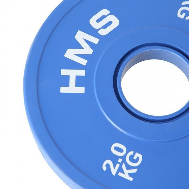 HMS Fitness CBRS20 2 pc(s) Olympic Rubber-coated weight disc HMS Fitness CBRS20 2 pc(s) Olympic Rubber-coated weight disc